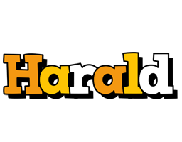 Harald cartoon logo