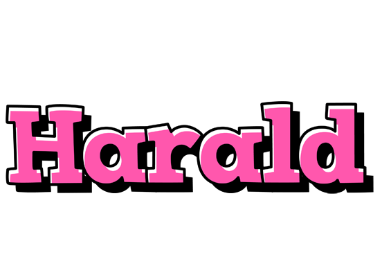 Harald girlish logo
