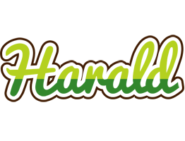 Harald golfing logo