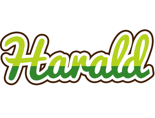 Harald golfing logo