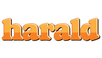 Harald orange logo