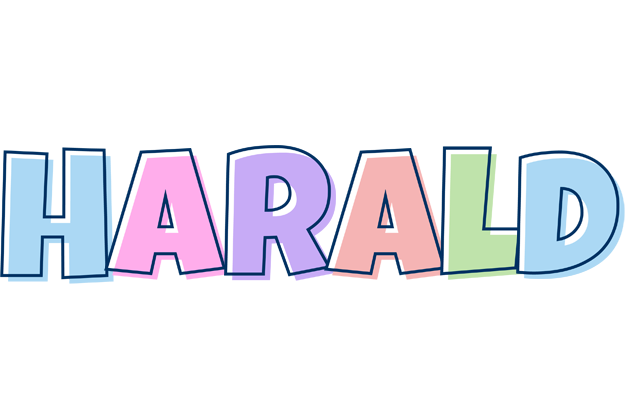 Harald pastel logo