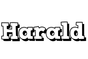 Harald snowing logo