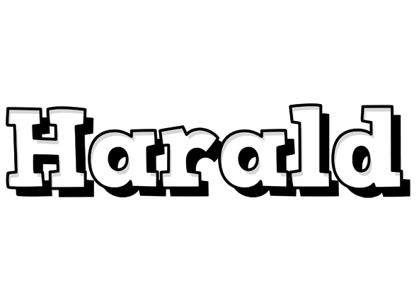 Harald snowing logo
