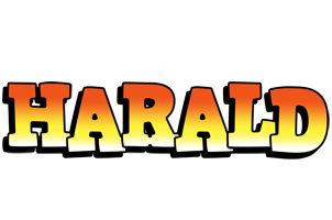 Harald sunset logo