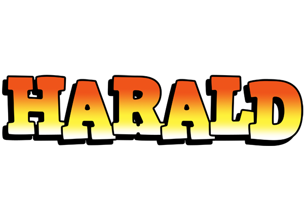 Harald sunset logo