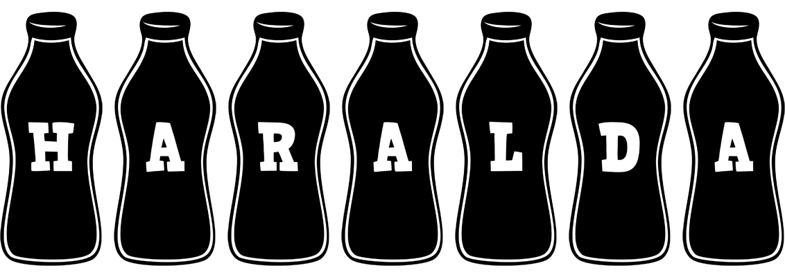 Haralda bottle logo