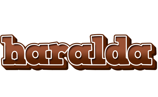 Haralda brownie logo