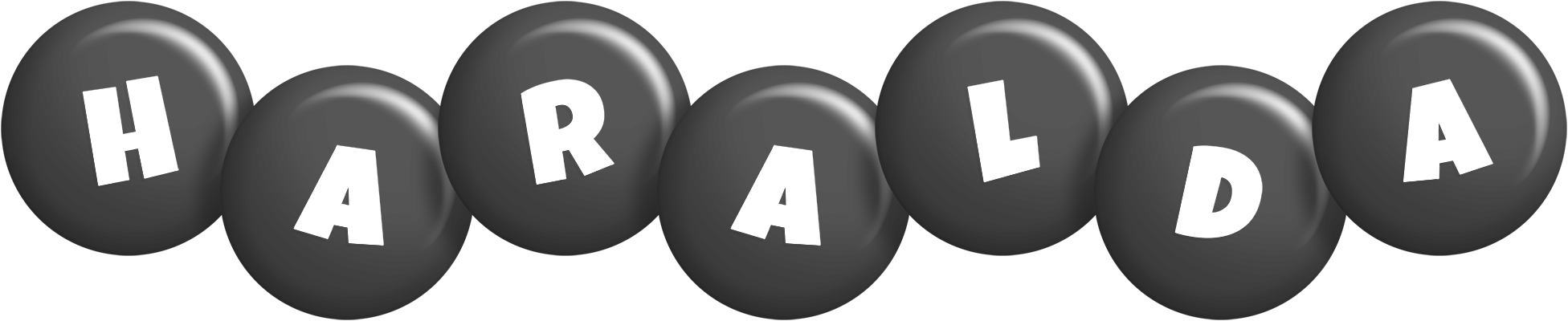 Haralda candy-black logo
