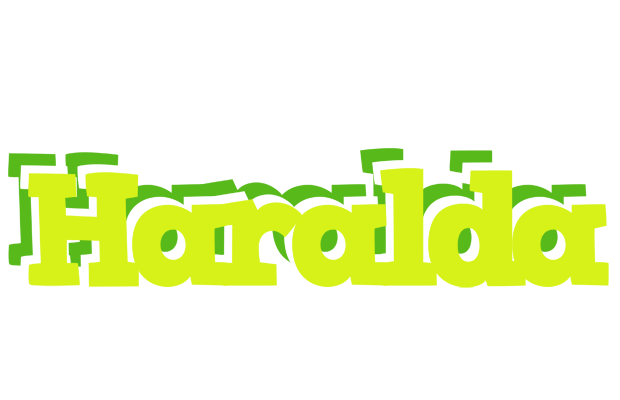 Haralda citrus logo