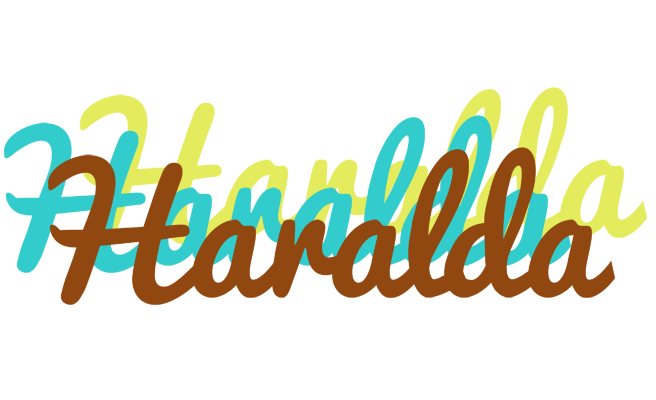Haralda cupcake logo