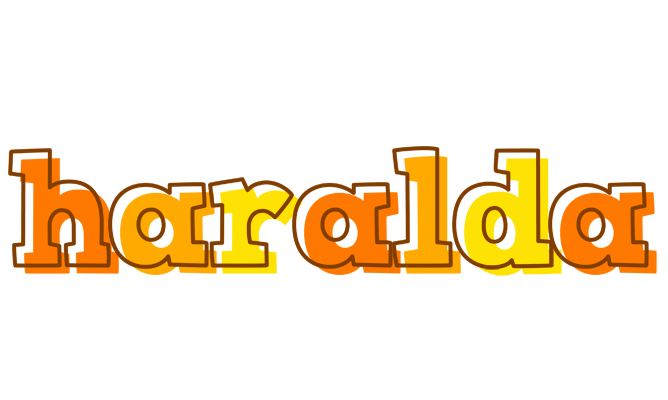 Haralda desert logo