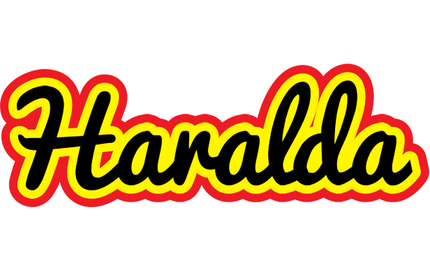 Haralda flaming logo