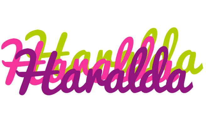 Haralda flowers logo