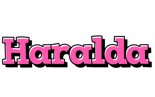 Haralda girlish logo