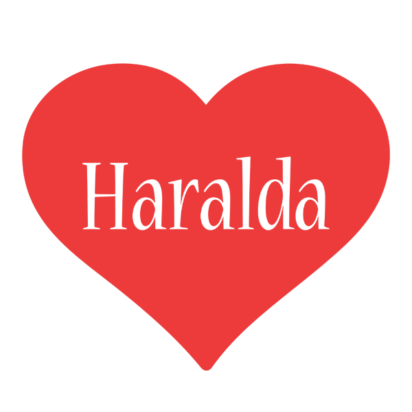 Haralda love logo