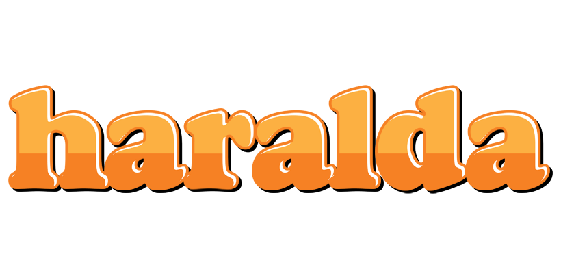 Haralda orange logo
