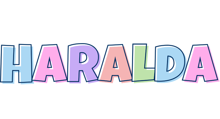 Haralda pastel logo