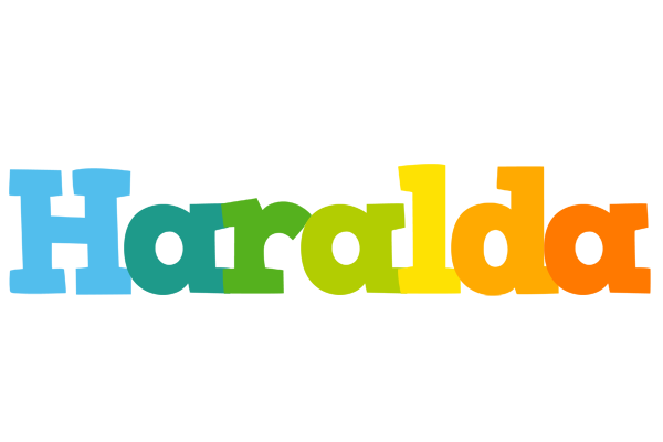 Haralda rainbows logo
