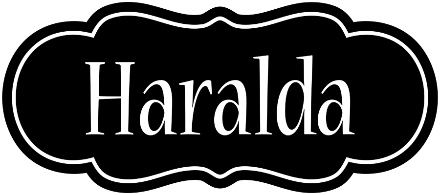Haralda welcome logo