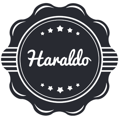 Haraldo badge logo