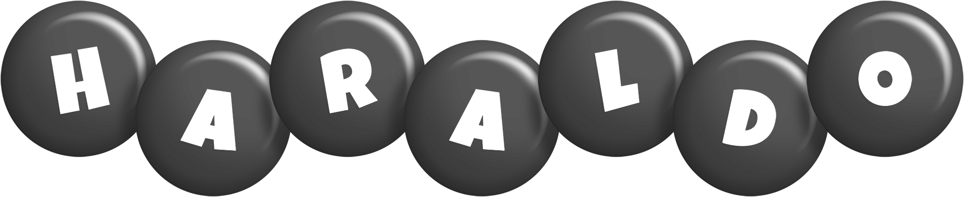 Haraldo candy-black logo