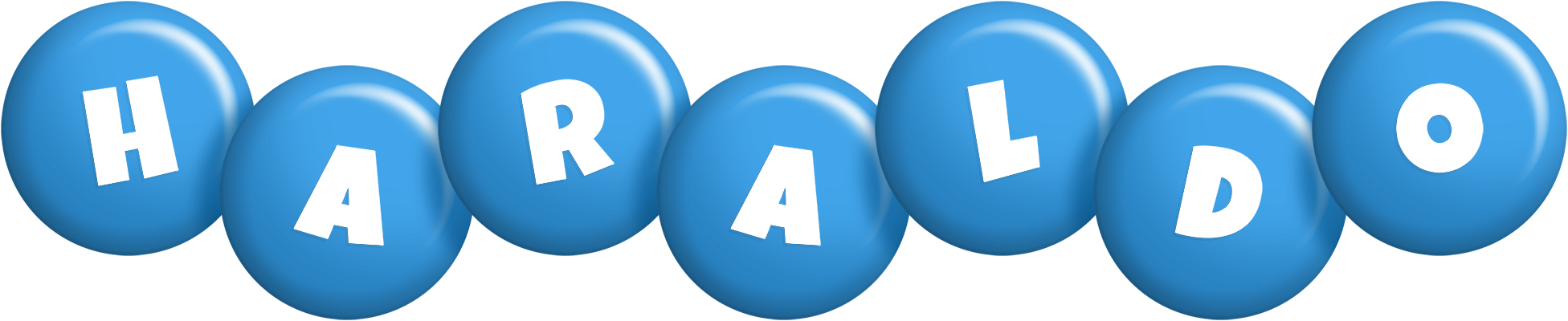 Haraldo candy-blue logo