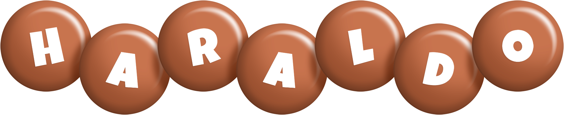 Haraldo candy-brown logo