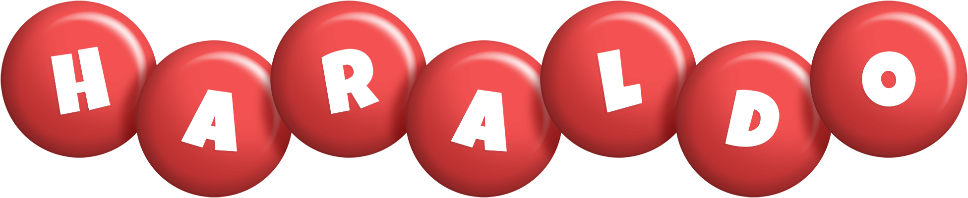 Haraldo candy-red logo