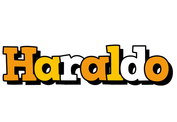 Haraldo cartoon logo