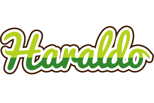 Haraldo golfing logo