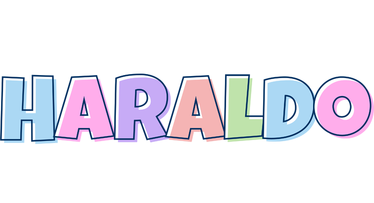 Haraldo pastel logo