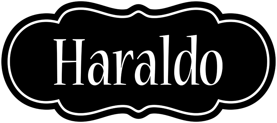Haraldo welcome logo