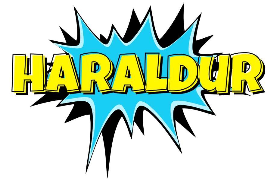 Haraldur amazing logo