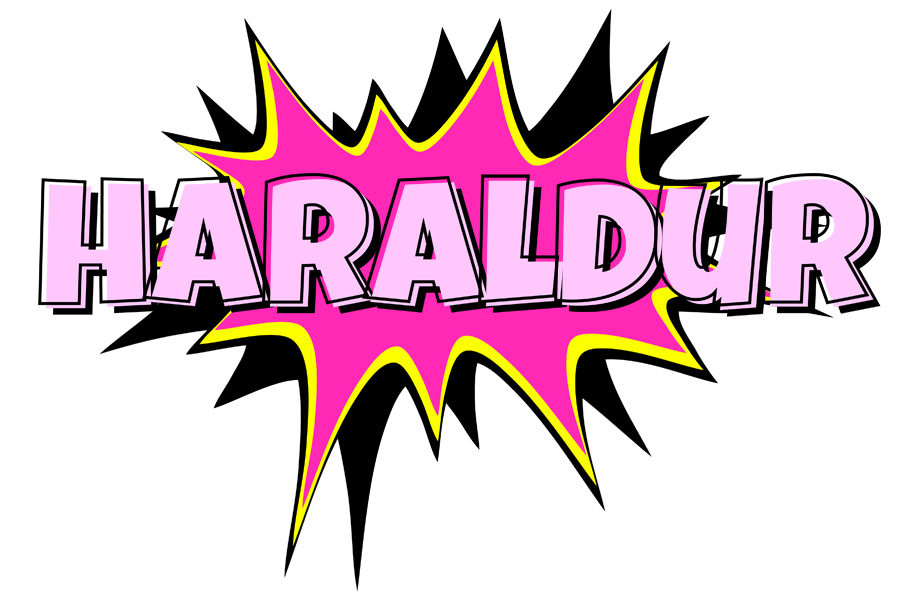 Haraldur badabing logo