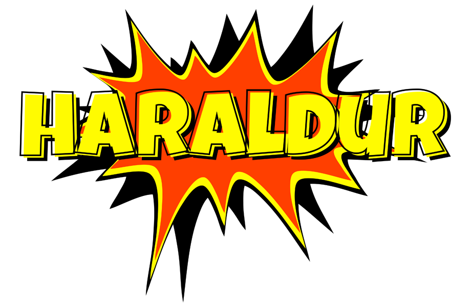 Haraldur bazinga logo