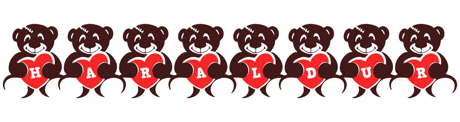 Haraldur bear logo