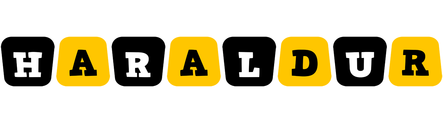 Haraldur boots logo