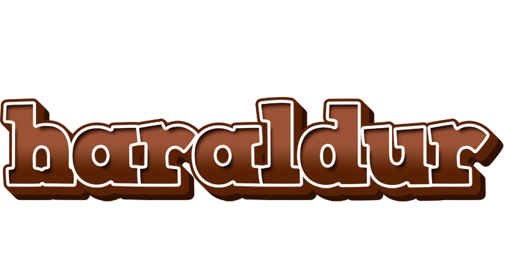 Haraldur brownie logo
