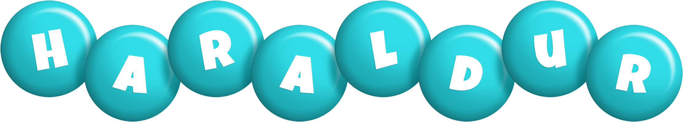 Haraldur candy-azur logo