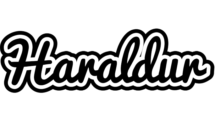 Haraldur chess logo