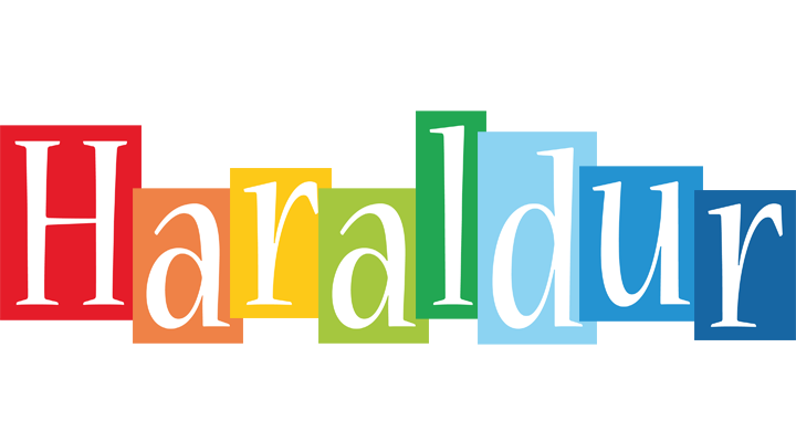 Haraldur colors logo