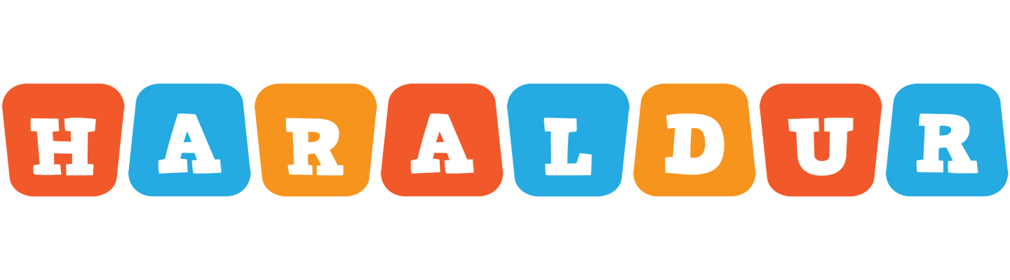 Haraldur comics logo