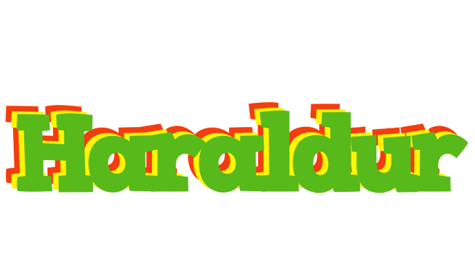 Haraldur crocodile logo