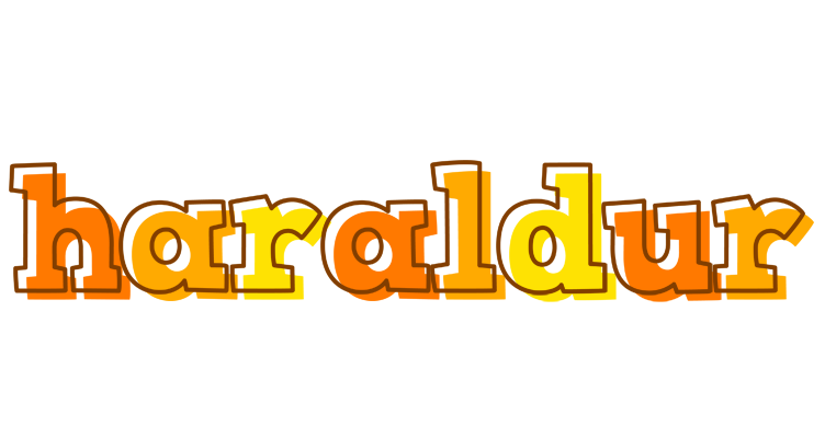 Haraldur desert logo