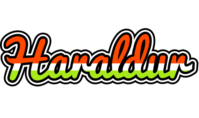Haraldur exotic logo