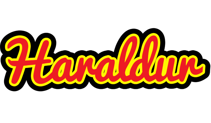 Haraldur fireman logo