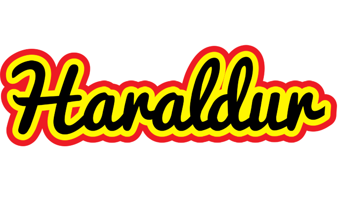 Haraldur flaming logo