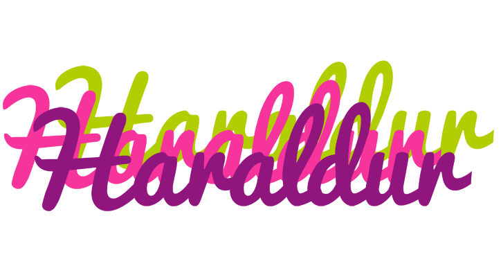 Haraldur flowers logo