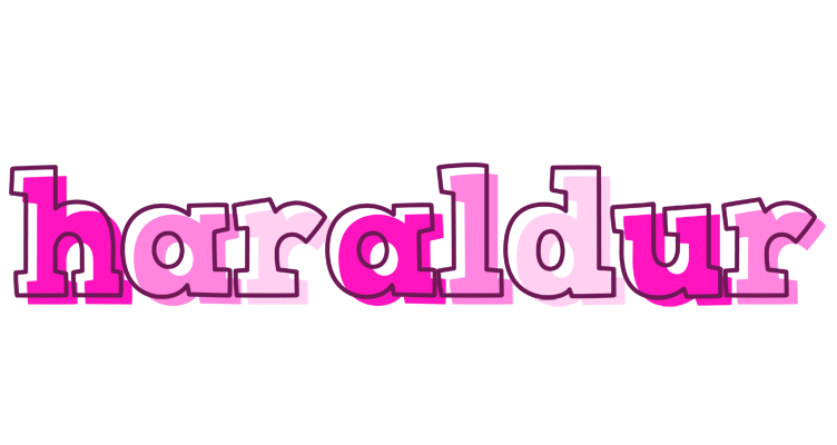 Haraldur hello logo